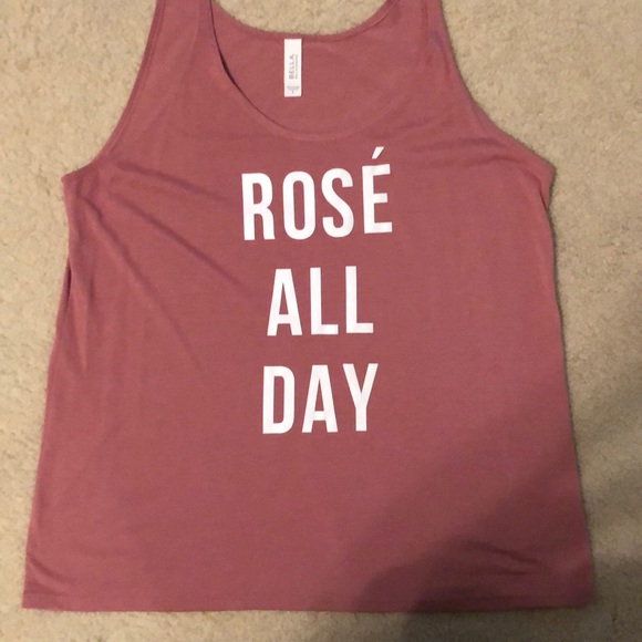 Vici collection “rose all day” tank - Picture 2 of 2